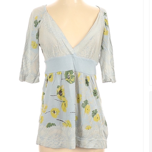 EUC Language Los Angeles blousy top - Picture 2 of 7